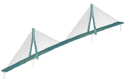 鋼斜張橋図面1