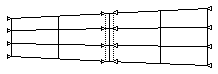 バチ桁橋の図面